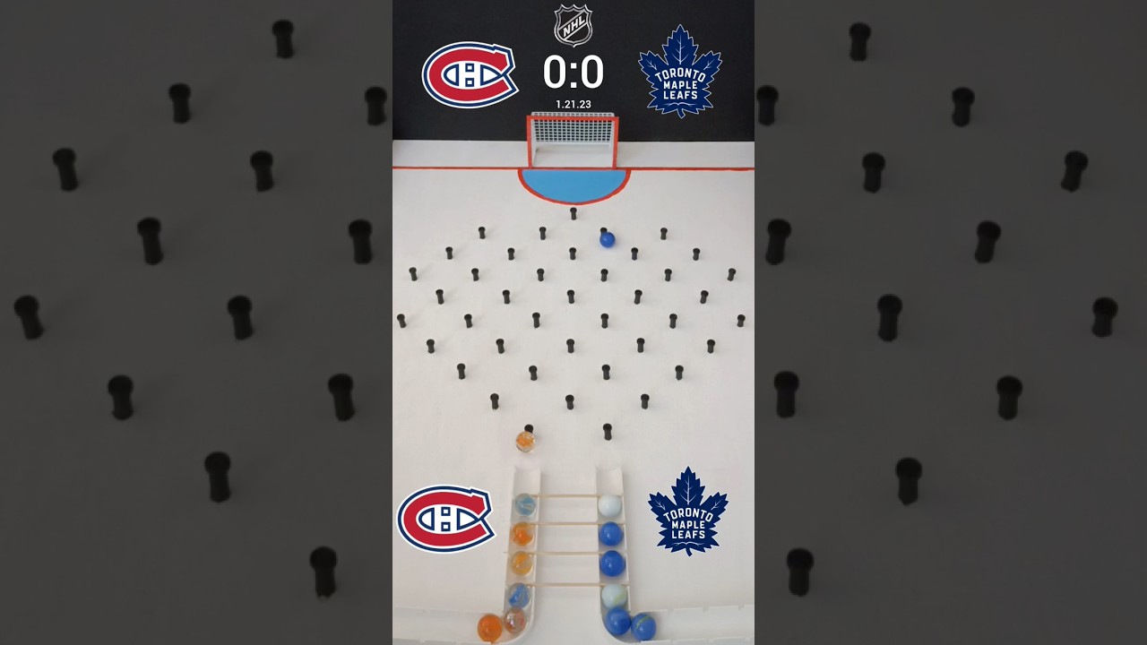 Marble prediction of the NHL game 
