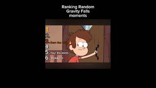Ranking Random Gravity Falls moments