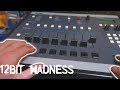 Making a beat on the sp1200  chief ruggeds 12bit madness 8