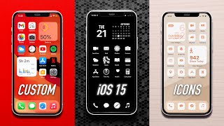 How to Customize iOS 15 Homescreen (icons & widgets) screenshot 4