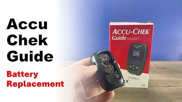 Accu Chek Guide Battery Replacement Change Battery