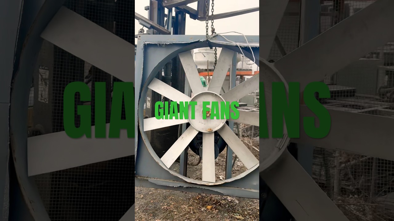 GIANT FANS - for the haunted house! #halloween 🎃