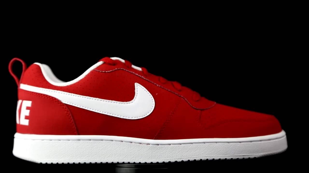 Nike Court Borough Low Red. - YouTube