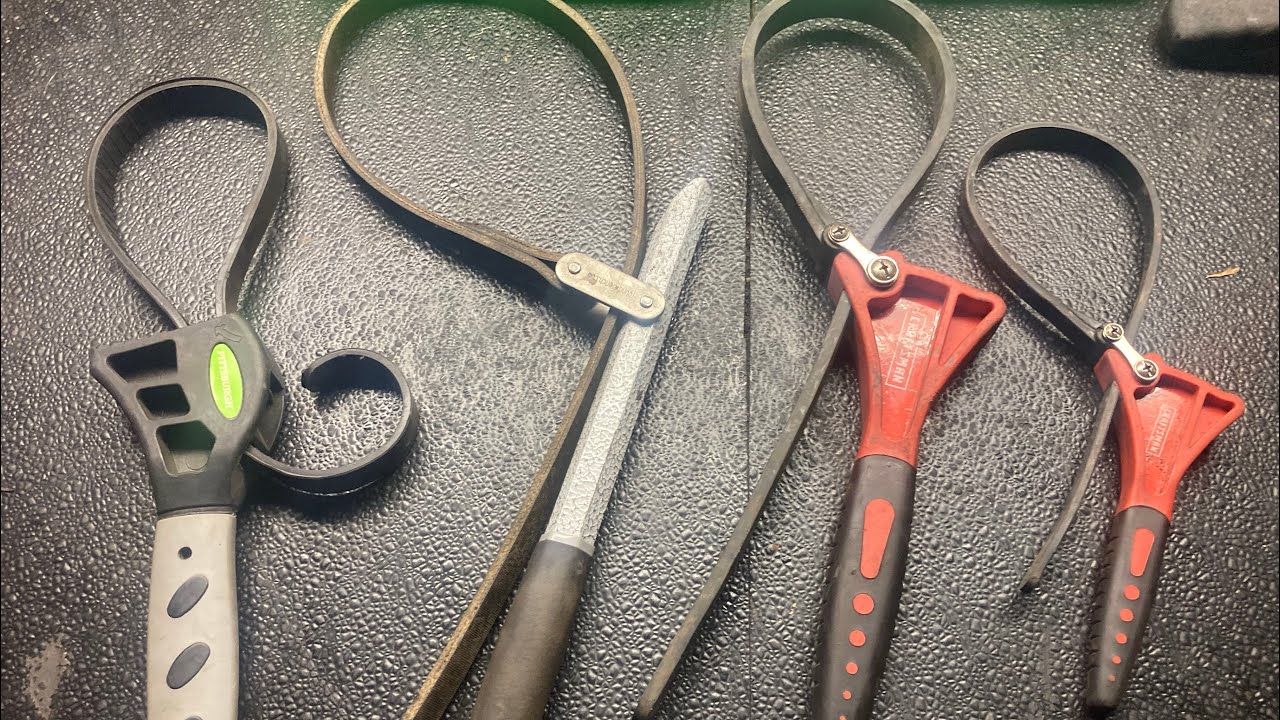 Best oil filter strap wrench? Round wrench RWHA1232