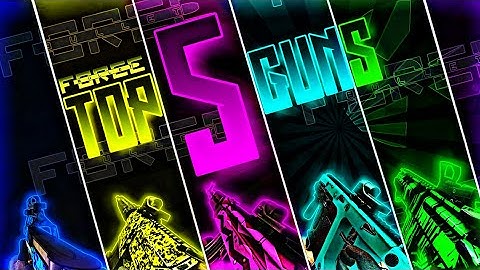 Bullet Force Best 5 Guns (Updated)