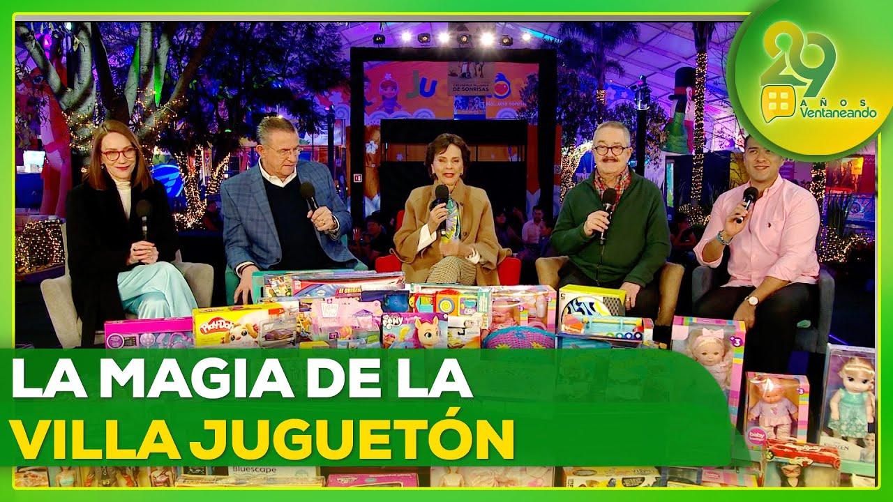 ¡Nos trasladamos a la Villa Juguetón con Jorge Garralda para ver la magia! 🤩🧸✨ | Ventaneando