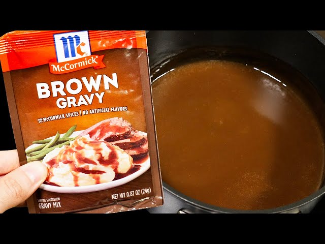 McCormick Pork Gravy Seasoning Mix - Shop Gravy at H-E-B