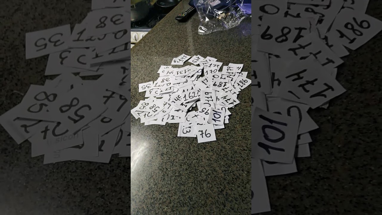 Números de sorteo rifa hrnos del rosario