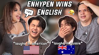 Siblings react to ''Enhypen are professional english speaker'