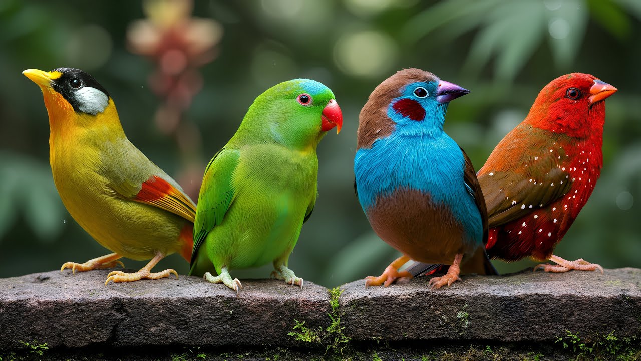 BEAUTIFUL BIRD SOUNDS FOR DEEP RELAXATION 🌿 INSTANT CALM, STRESS RELIEF 🌿  RELAXING FOREST AMBIENCE