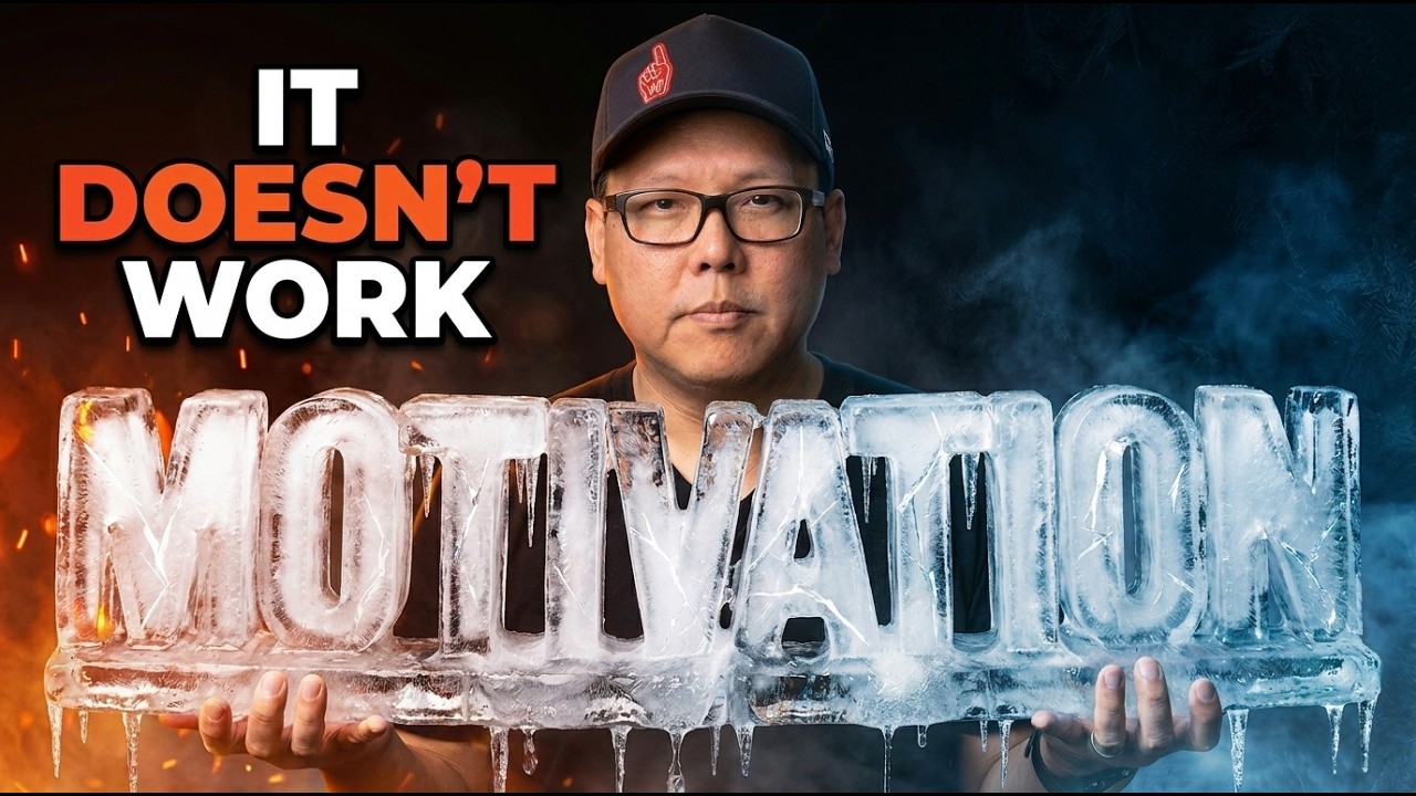 Motivation Doesn't Work. Here's What Actually Changes You. - YouTube