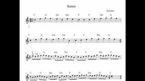 Guitar Lesson 7.2 – Kanon | by Peter Zisa