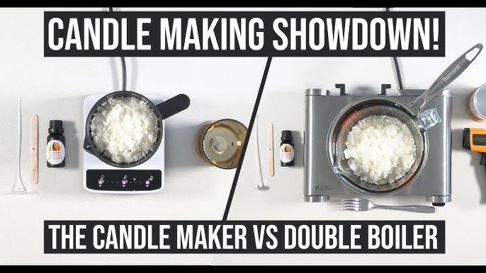 how to use a double boiler to melt wax｜TikTok Search