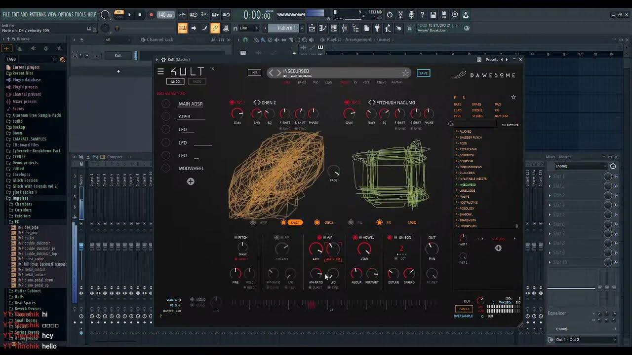 Оцениваю новый VST-синтезатор KULT от Dawesome.