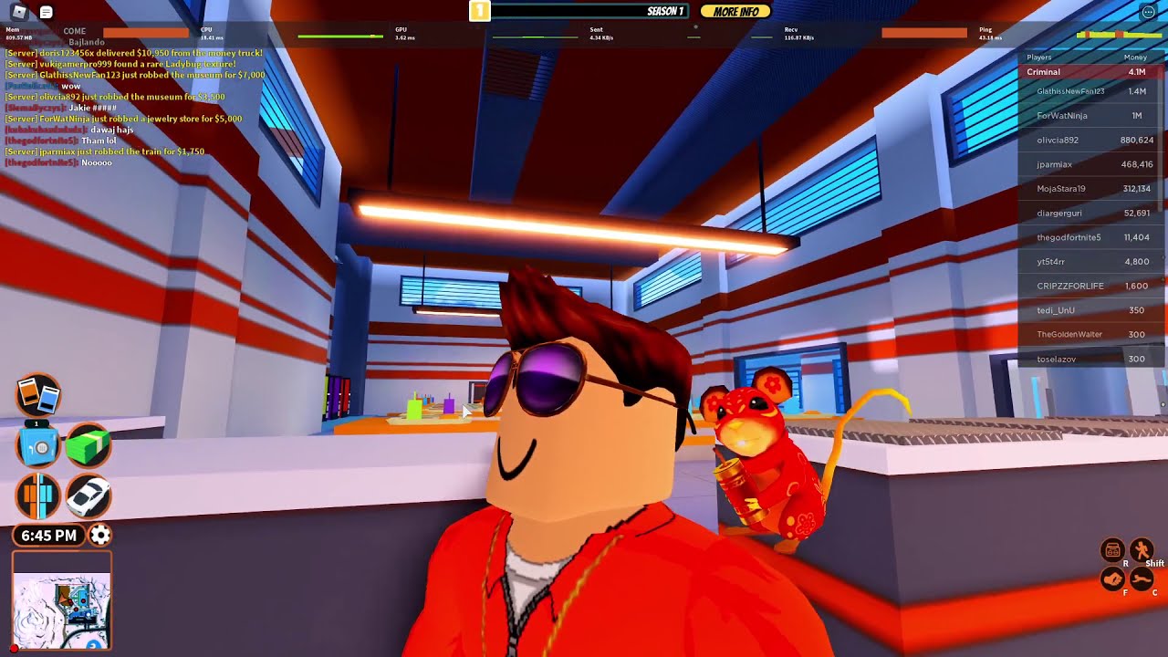 Jak Wejść Do Jubilera W Roblox roblox gameplay #5 bitka z policją, napad na jubilera i usb 2.0 camera