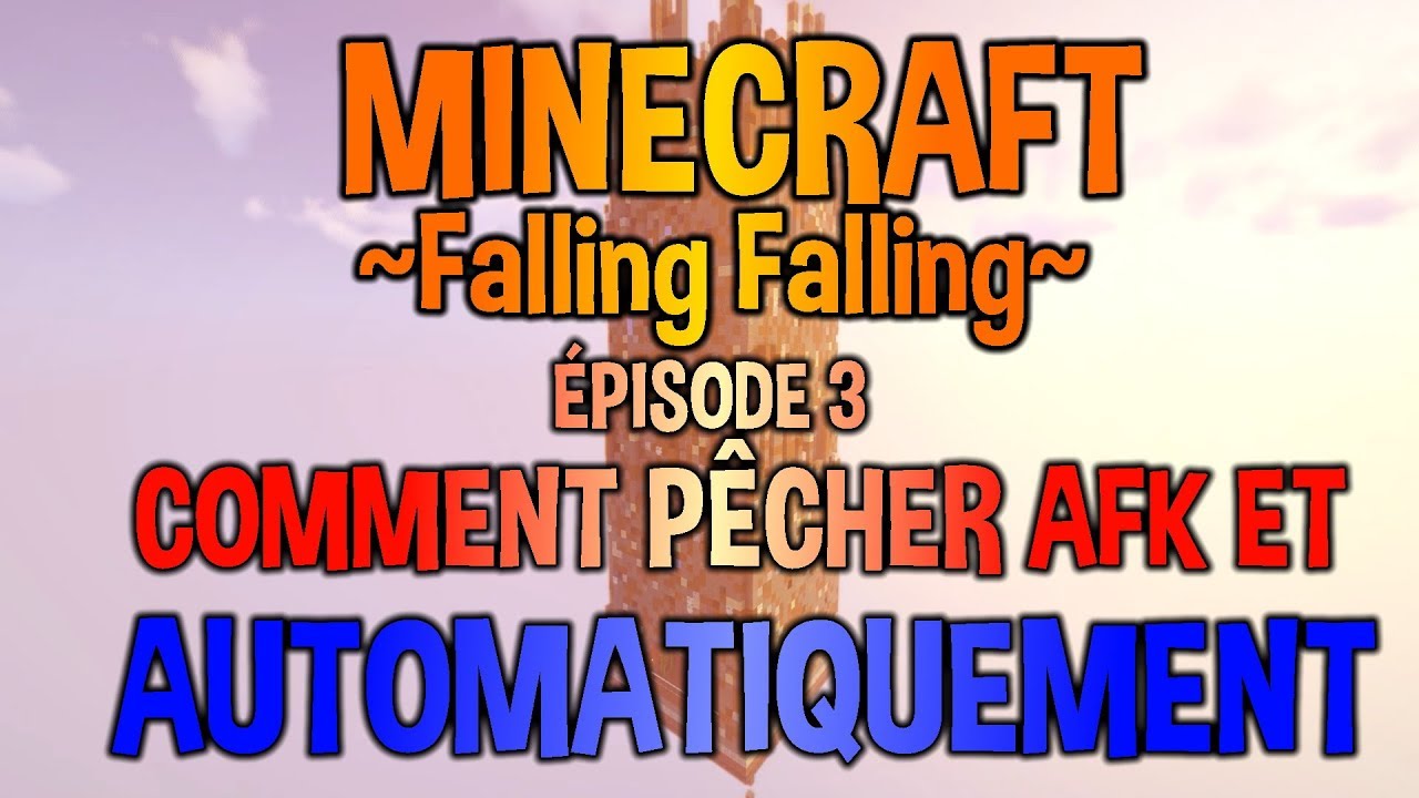 Comment faire sa station de pêche automatique - Minecraft - Falling