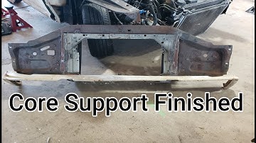 F100 Full Frame Swap Core Support Finished Using Crown Vic / Grand Marquis Core Support