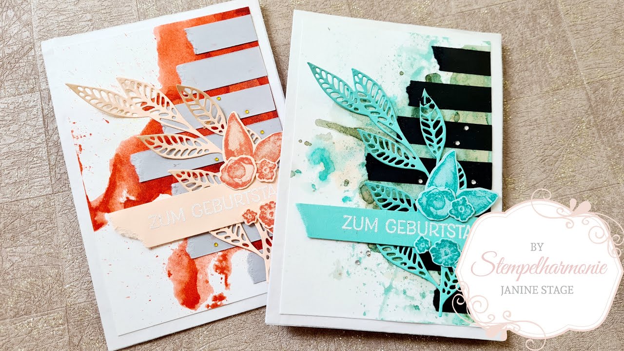 Das Beste Von Stampin Up Karten Und Projekt-Tutorials Mit Texture – AKPQ