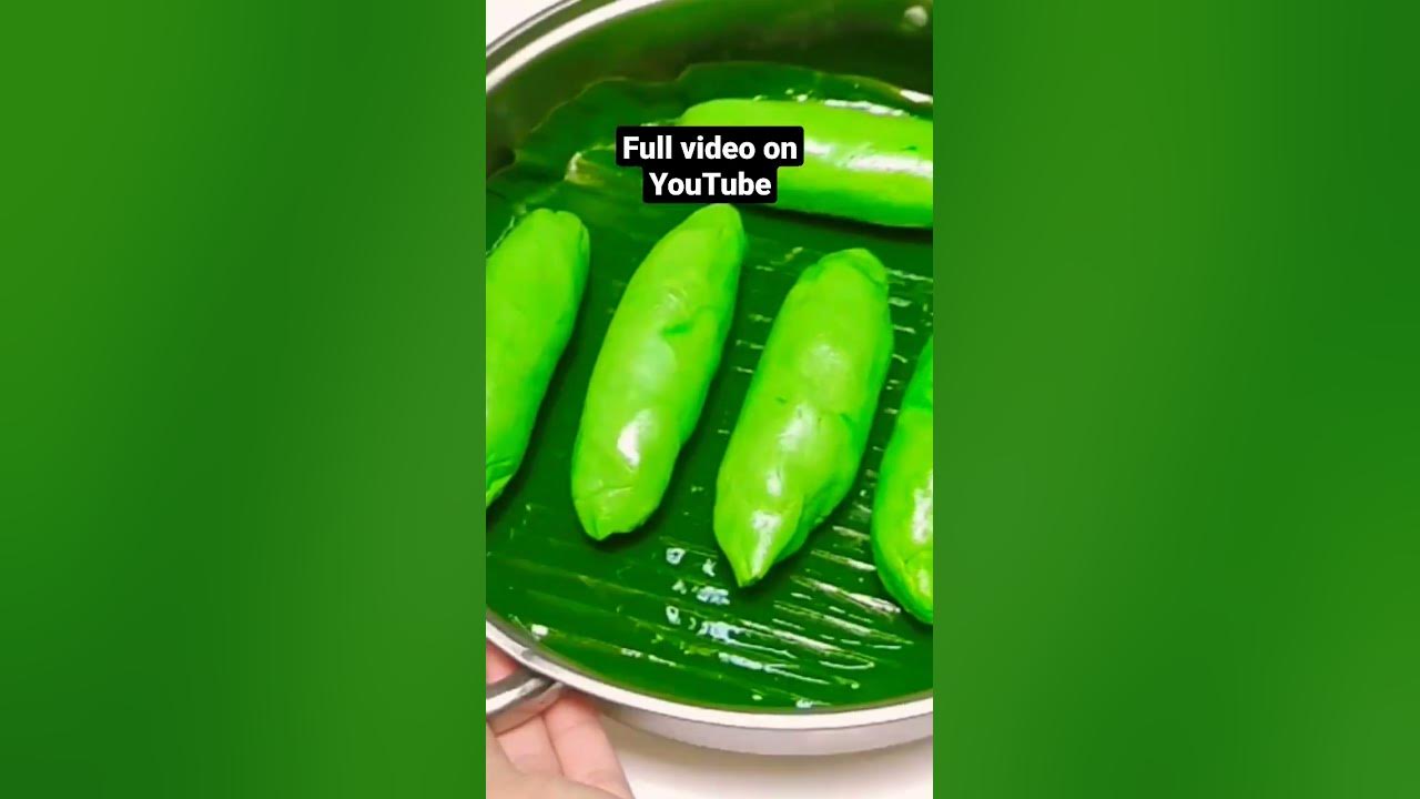 Olahan tepung ketan dan pisang matang yang viral. #shorts #short
