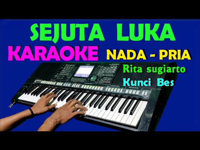 SEJUTA LUKA - Rita Sugiarto | KARAOKE Nada  Pria class=