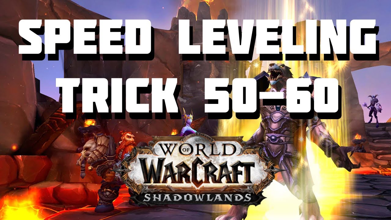 Shadowlands FASTEST Way to Level Alts 5060 Exploit Trick Guide WoW