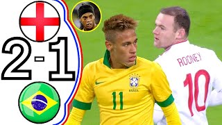 England vs Brazil|2-1 England vs Brazil|England Brazil-Epic Game