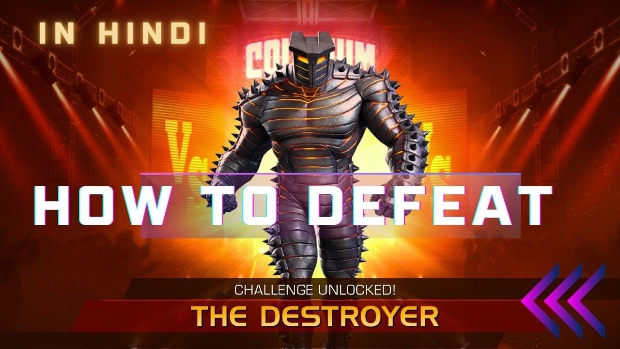 How to defeat The Destroyer | Week 4 Solo Coliseum | Destroyer Counters || MCOC February 2026