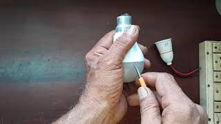 Led bulb repair #repair #electrical #tutorial #homemade