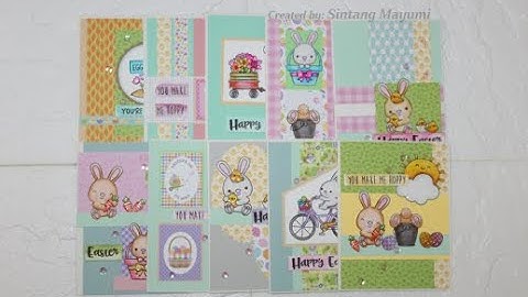 10 Cards 1 Doodlebug Collection With Helen & Cherryl | Hippity Hoppity