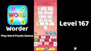 Worder Level 167 | Worder Logic Word Search Level 167 Answers