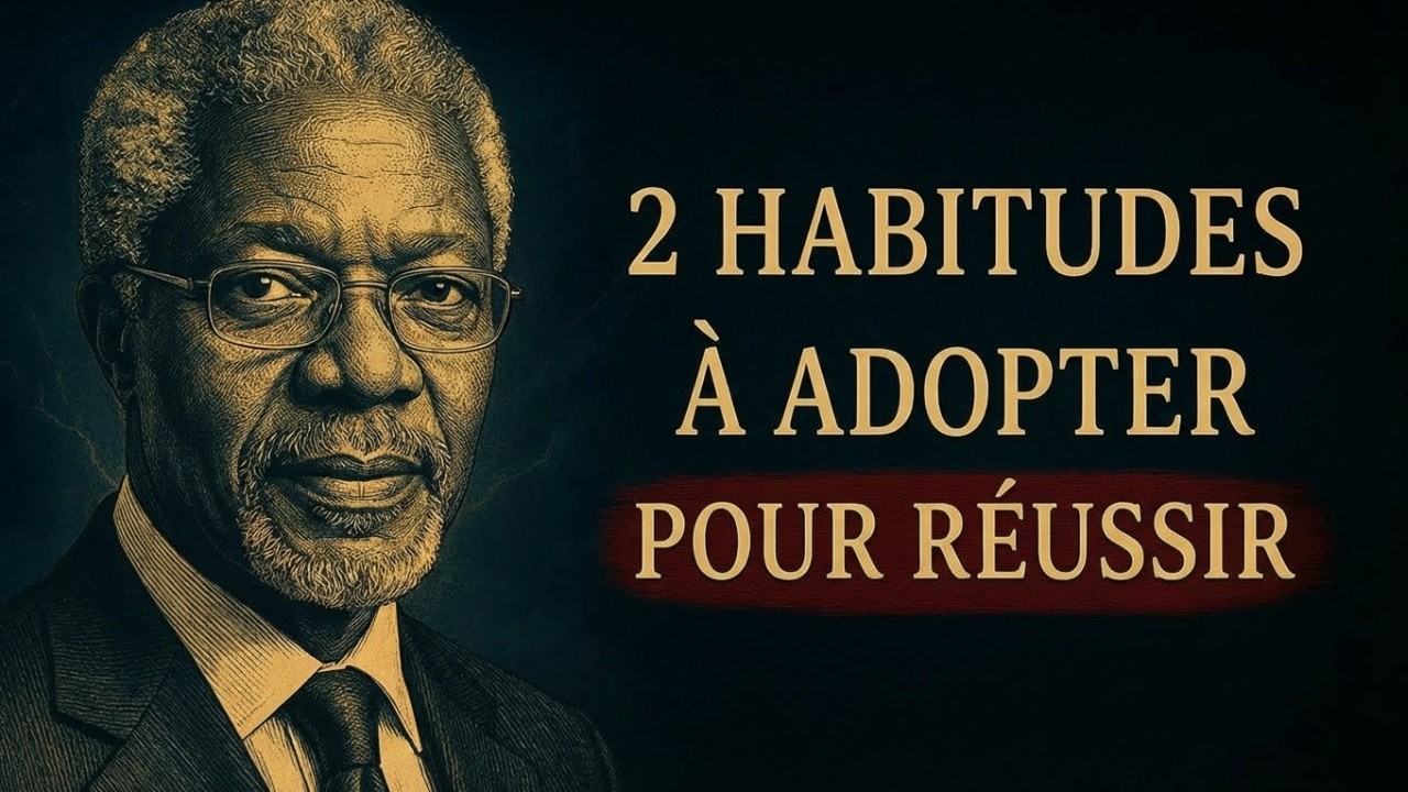 2 Meilleures Façons de Réussir dans la Société | leçons de Kofi Annan