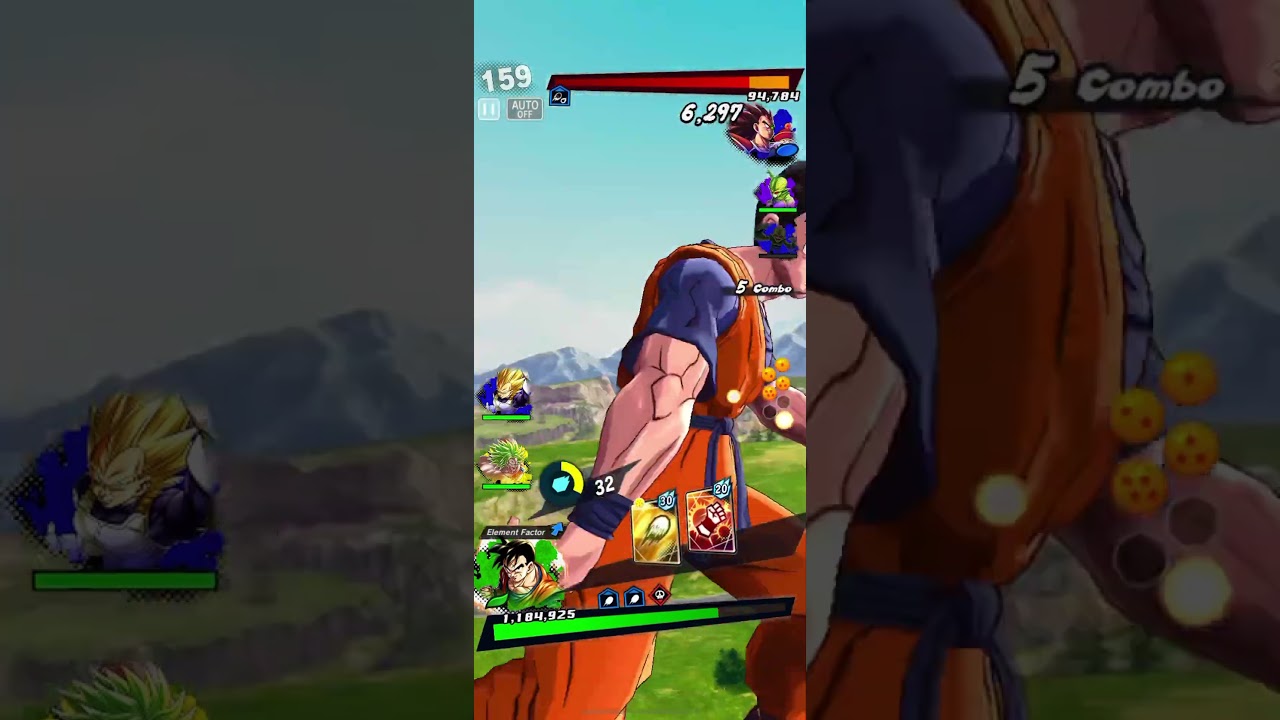 Dragon Ball Legends - Sparking Gohan Masenko Special Move Gameplay (DBL15-01S)