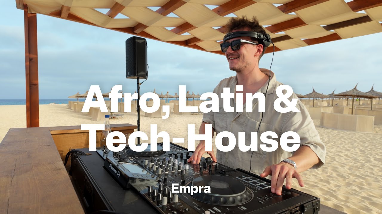Afro House, Latin House, Tech House DJ Set I At The Beach In Cabo
