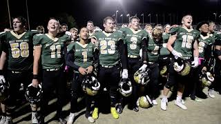 BVA Leps sing their alma mater after a HIGE win over McK clinching the Big 9 section championship