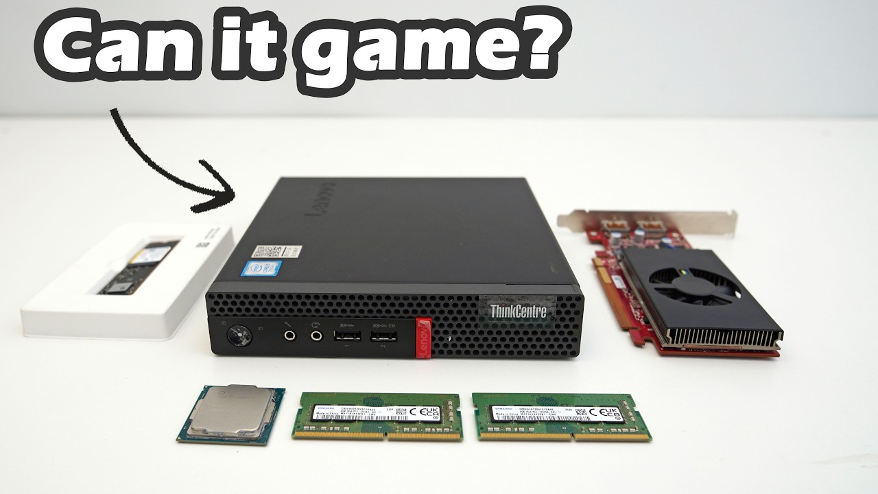 Lenovo M910x: i7-7700 + RX 6500 gaming upgrade, CAN IT GAME?