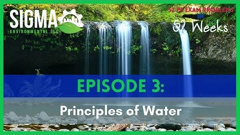 Joining Streams - Episode 3 (Principles of Water) | 52 PE Exam Problems in 52 Weeks