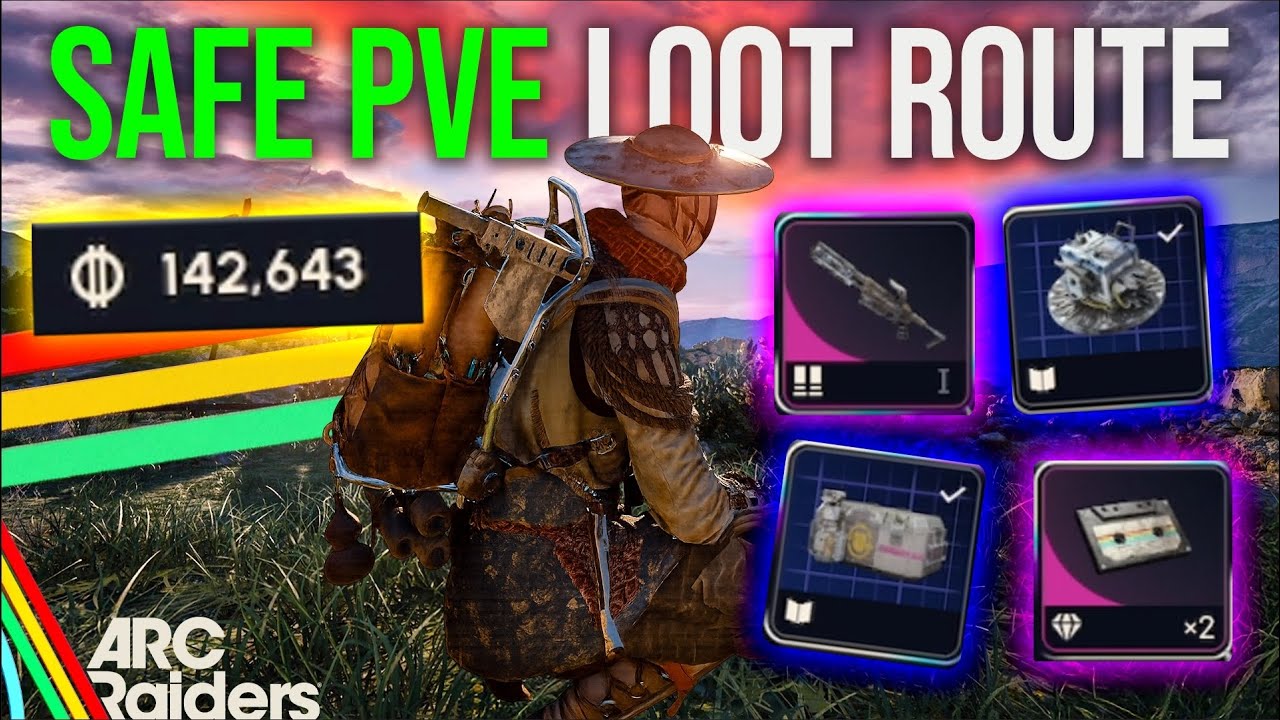 BEST PvE (No PvP) Blue Gate SOLO Loot Route Guide in ARC Raiders! Rare ...