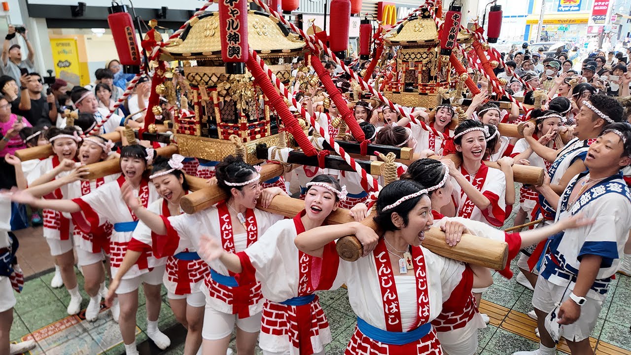 天神祭ギャルみこし（2024年）