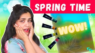 Easy Spring Painting | Step By Step Acrylic Painting Tutorial | PaintellectualPriyA