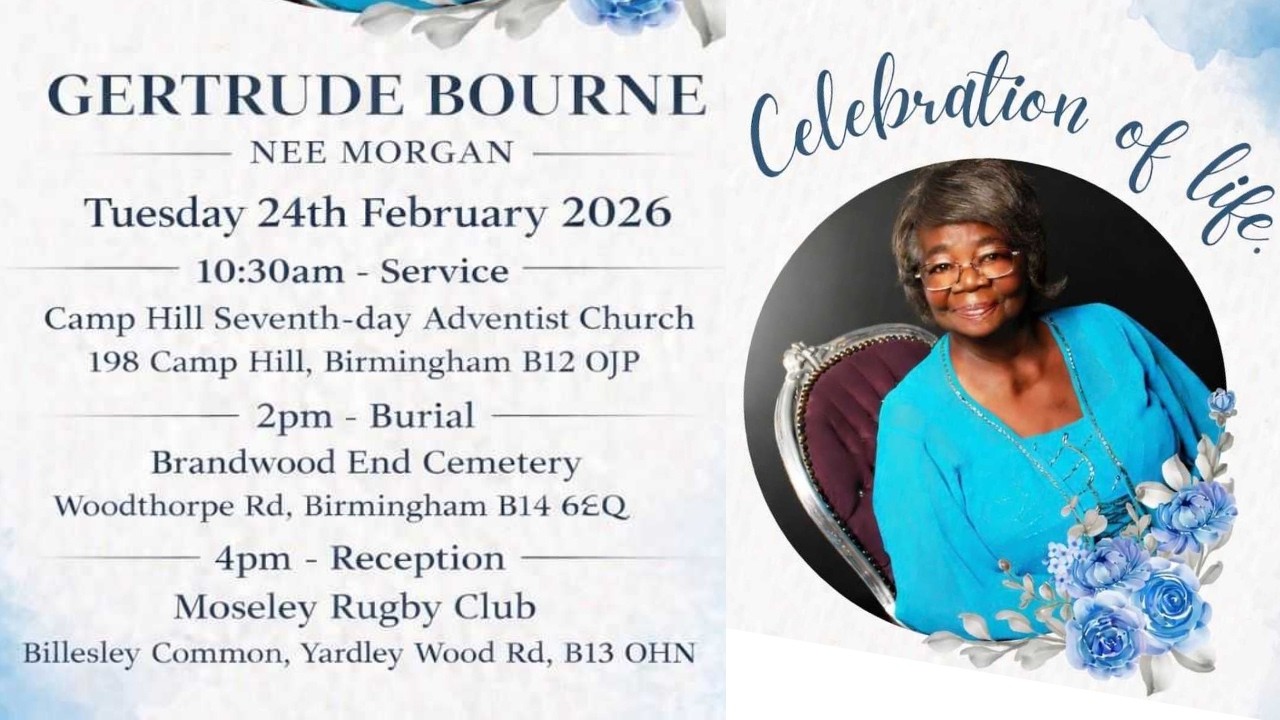 Gertrude Bourne 10mins HomeGoing