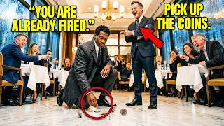 Restaurant Manager Dumped Black Man’s Change Like Trash —Unaware He Was the New Owner