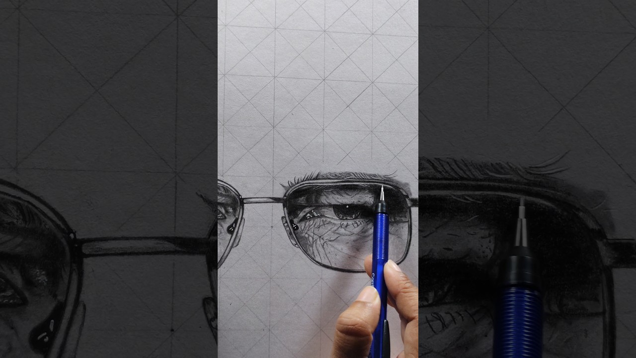 drawing Walter White from Breaking Bad 