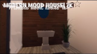 Bloxburg Modern Mood house! (NO GAMEPASS)