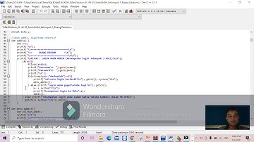 Presentasi Program "Ruang Daskom" dalam Bahasa Pemograman C (Algoritma dan Pemograman)