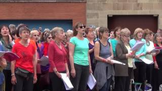 Massed Sing - The Internationale - Street Choirs Festival 2016