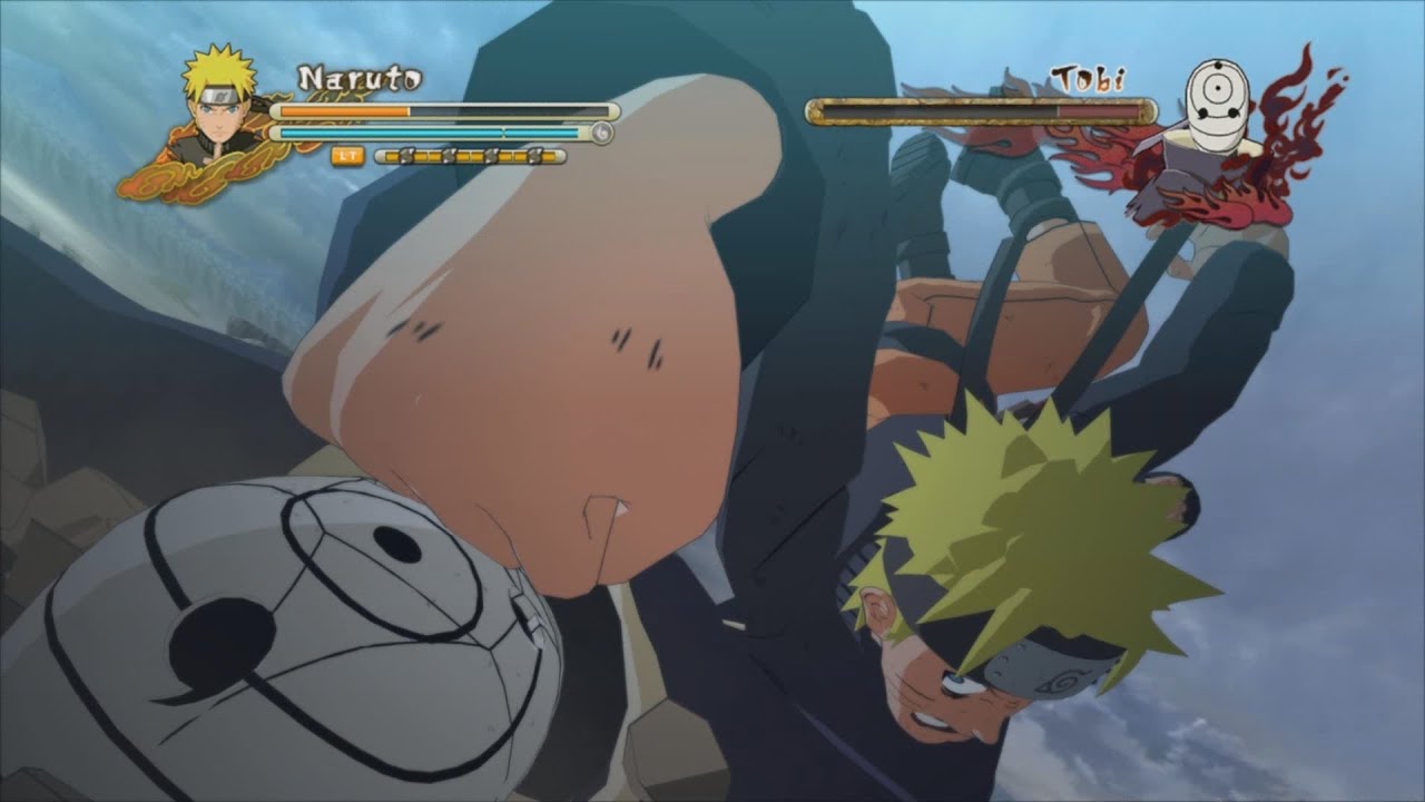 Naruto Vs Tobi Storm 3