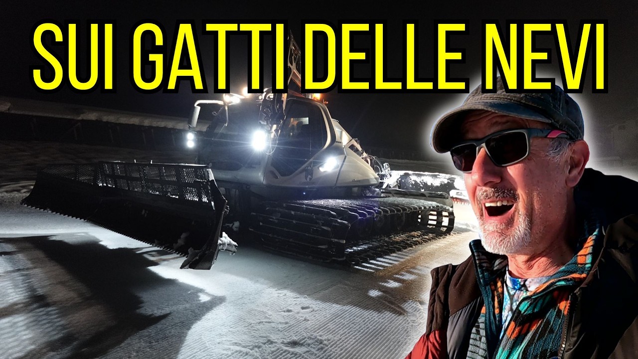 sulle piste da SCI con i GATTI delle nevi