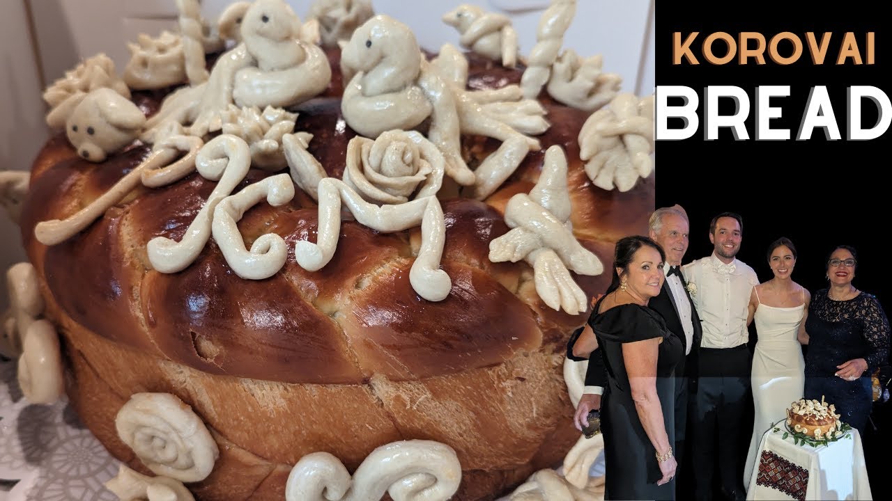 Korovai Bread A Traditional Ukrainian Ceremonial Wedding Bread YouTube