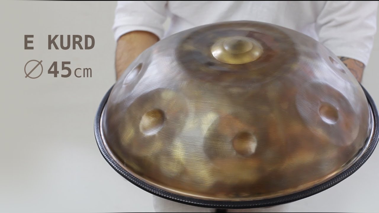 Veles Sound Sculptures I Handpan I E Kurd 45cm (stl)