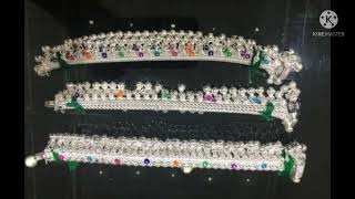 Bridal Silver Anklets Pattilu Designs Collections Letest Model Pattilu Designs Collections